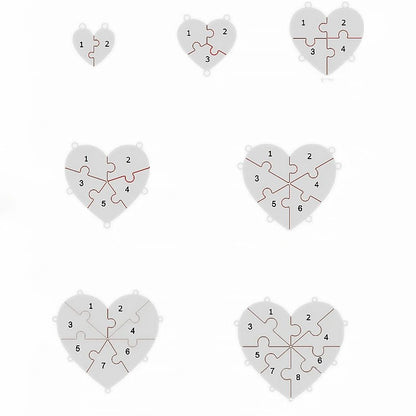 סט מחזיקי מפתחות+שמות לכל המשפחה