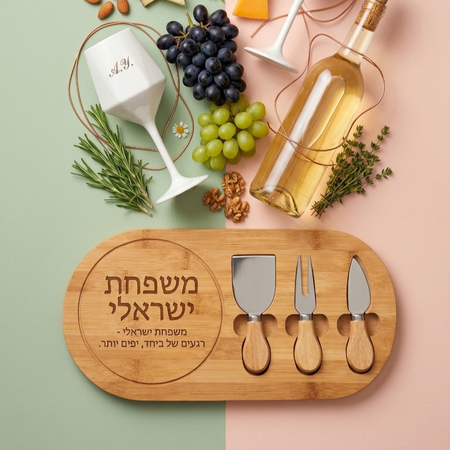 מארז חיתוך גבינות יוקרתי